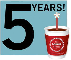 the coffee studio 5 years andersonville