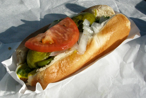 susie's drive-thru chicago style hot dog