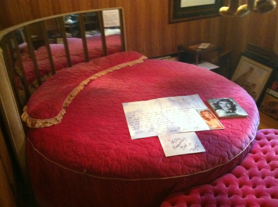 Rita Hayworth's bed